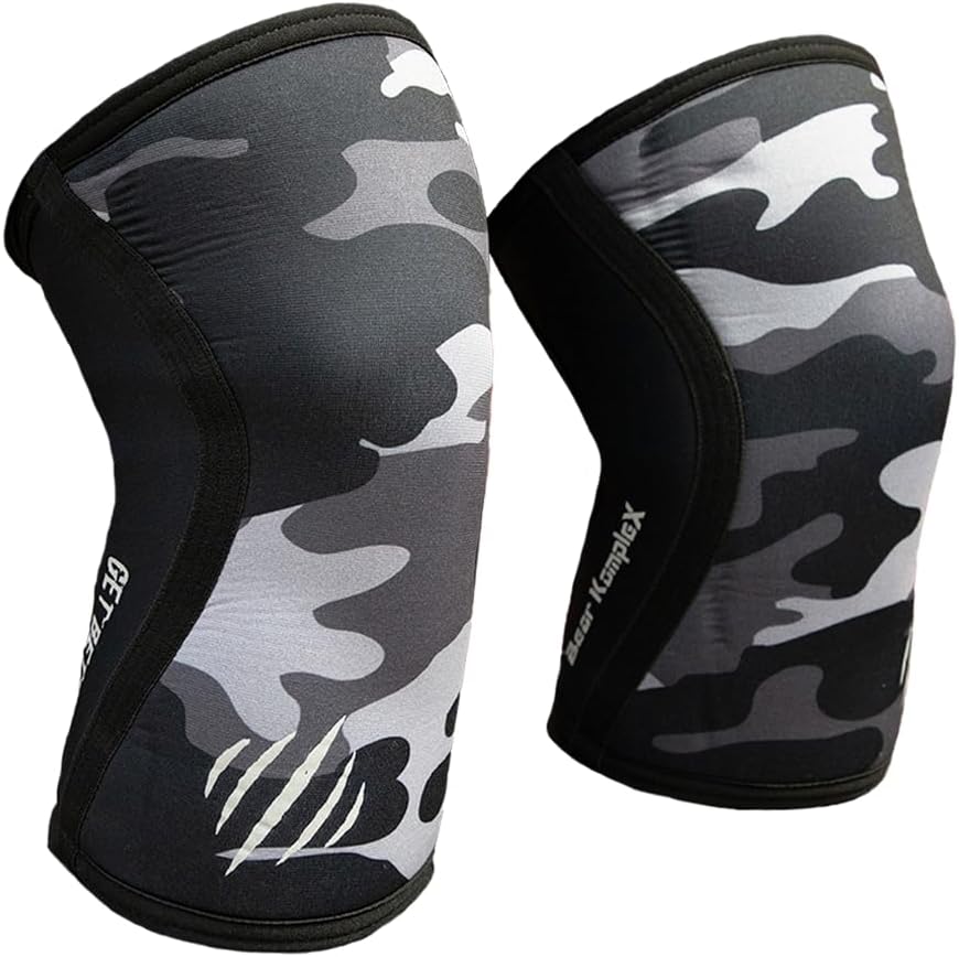 Knee Sleeves for Men & Women - 5mm/7mm Compression & Heat Retention Neoprene Compression Knee Brace for Weightlifting, Squats & Powerlifting - Zetra Shop