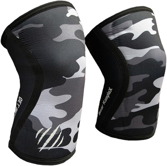 Knee Sleeves for Men & Women - 5mm/7mm Compression & Heat Retention Neoprene Compression Knee Brace for Weightlifting, Squats & Powerlifting - Zetra Shop