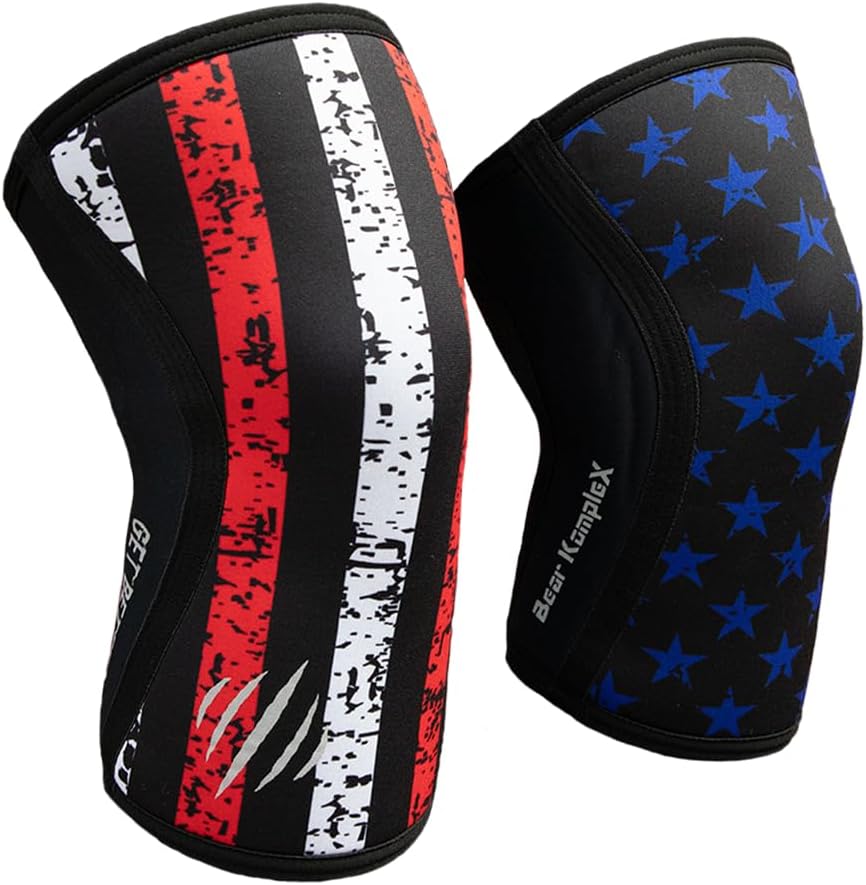 Knee Sleeves for Men & Women - 5mm/7mm Compression & Heat Retention Neoprene Compression Knee Brace for Weightlifting, Squats & Powerlifting - Zetra Shop