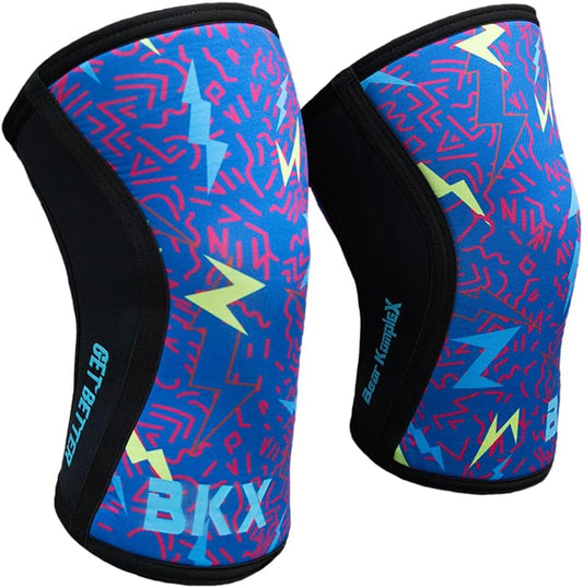 Knee Sleeves for Men & Women - 5mm/7mm Compression & Heat Retention Neoprene Compression Knee Brace for Weightlifting, Squats & Powerlifting - Zetra Shop