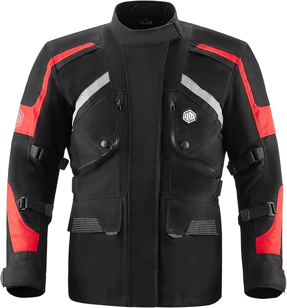 Motorcycle Jacket Adventure Mens Riding Armored Airflow Dirt Bike Touring Waterproof Clothing All Season Model RL01 - Zetra Shop