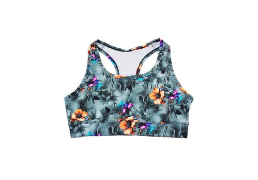 Custom Vibrant Echoes Sports Bra - Zetra Shop